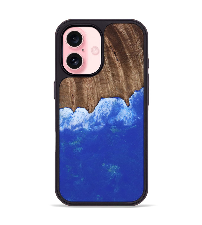 iPhone 16 Wood Phone Case - August (Coastal, 812582)