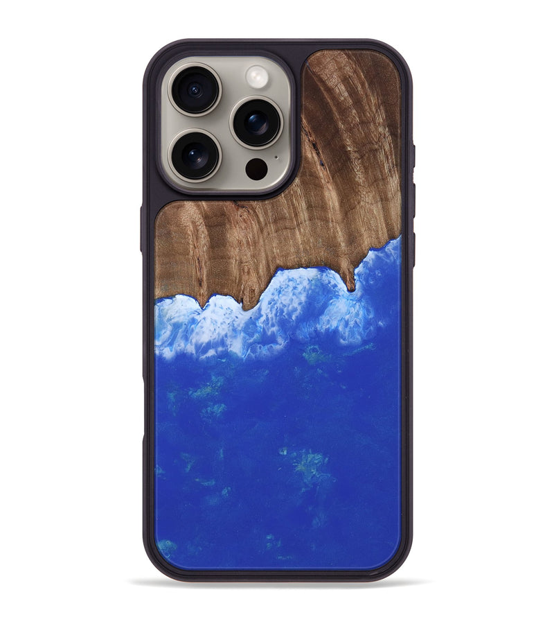 iPhone 16 Pro Max Wood Phone Case - August (Coastal, 812582)