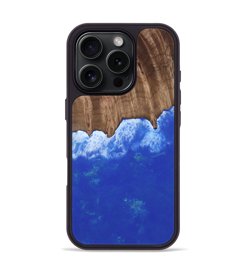 iPhone 16 Pro Wood Phone Case - August (Coastal, 812582)