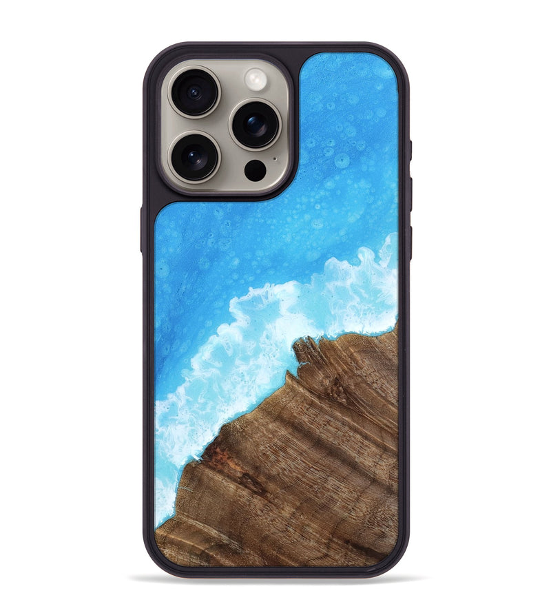 iPhone 15 Pro Max Wood Phone Case - Randell (Coastal, 812583)