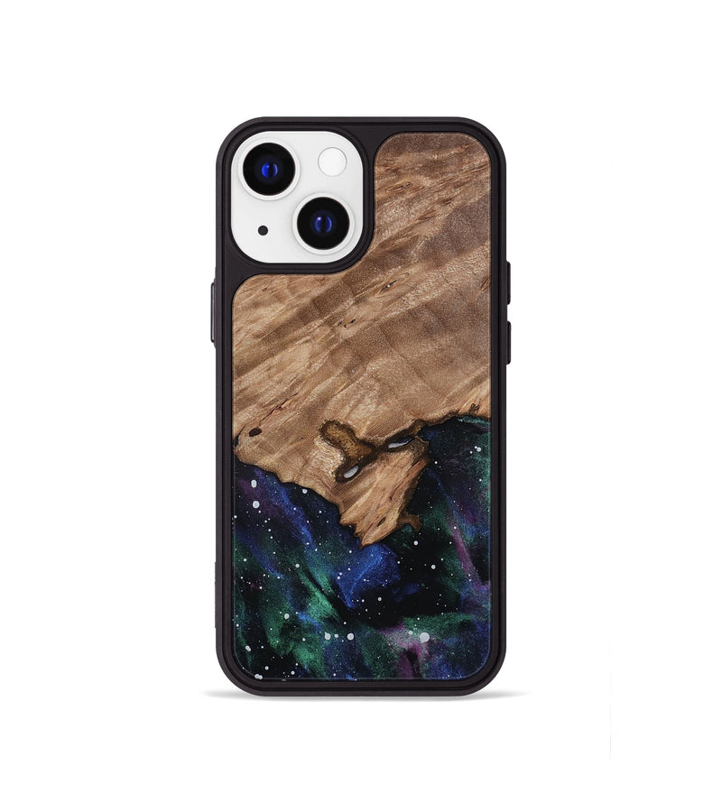 iPhone 13 mini Wood Phone Case - Roxann (Cosmos, 812590)
