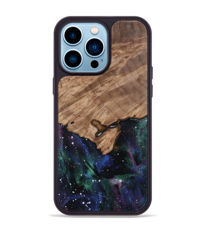 iPhone 14 Pro Max Wood Phone Case - Roxann (Cosmos, 812590)