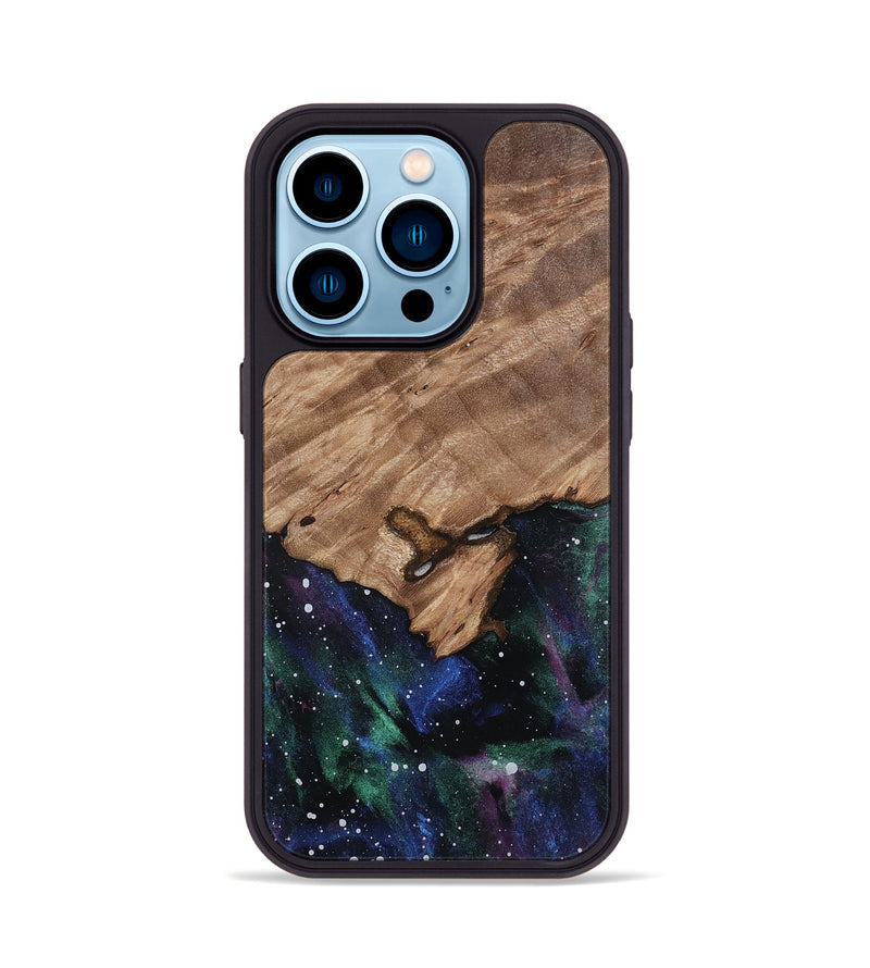 iPhone 14 Pro Wood Phone Case - Roxann (Cosmos, 812590)