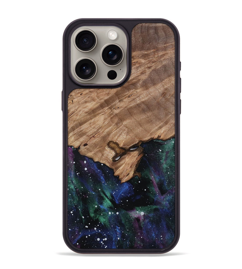 iPhone 15 Pro Max Wood Phone Case - Roxann (Cosmos, 812590)