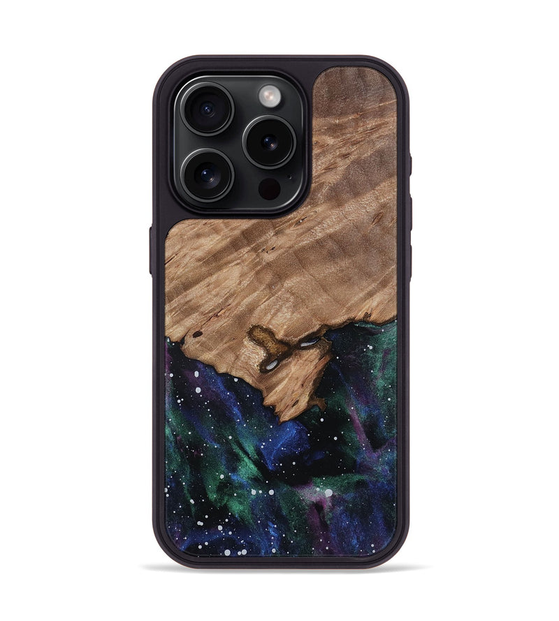 iPhone 15 Pro Wood Phone Case - Roxann (Cosmos, 812590)