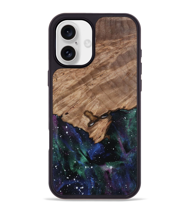 iPhone 16 Plus Wood Phone Case - Roxann (Cosmos, 812590)