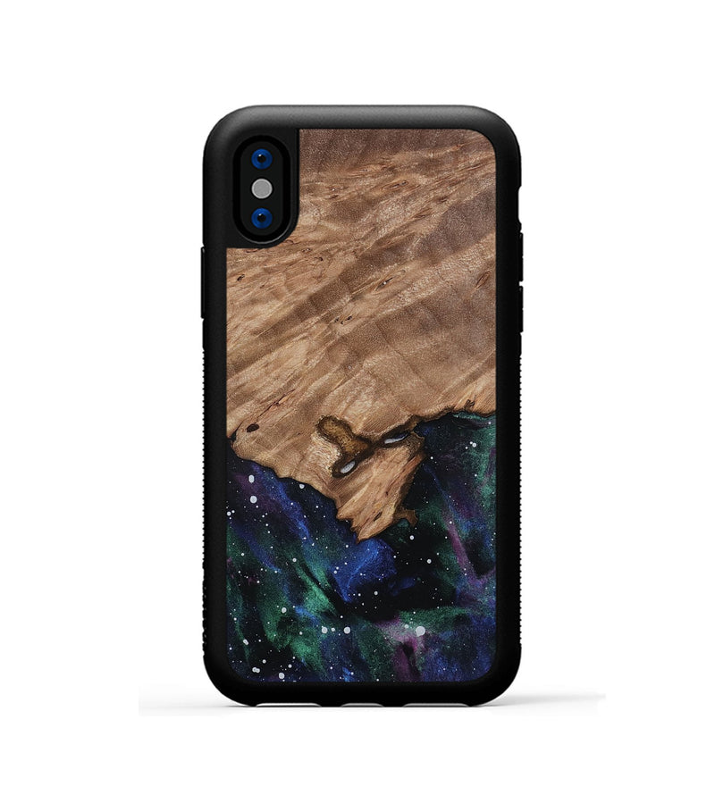iPhone Xs Wood Phone Case - Roxann (Cosmos, 812590)