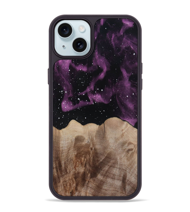 iPhone 15 Plus Wood Phone Case - Artis (Cosmos, 812611)