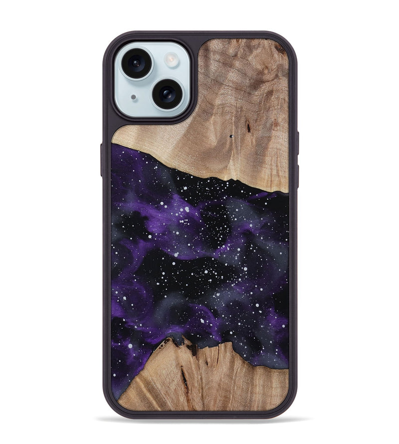 iPhone 15 Plus Wood Phone Case - Dangelo (Cosmos, 812632)