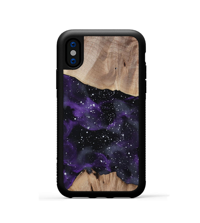 iPhone Xs Wood Phone Case - Dangelo (Cosmos, 812632)