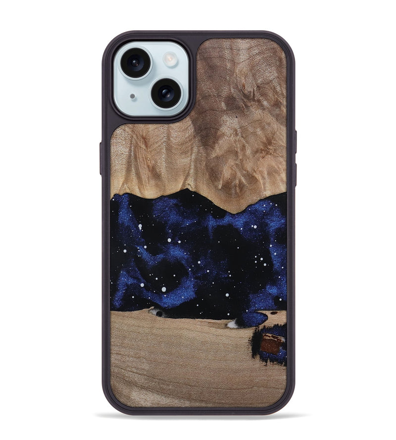 iPhone 15 Plus Wood Phone Case - Gavyn (Cosmos, 812636)