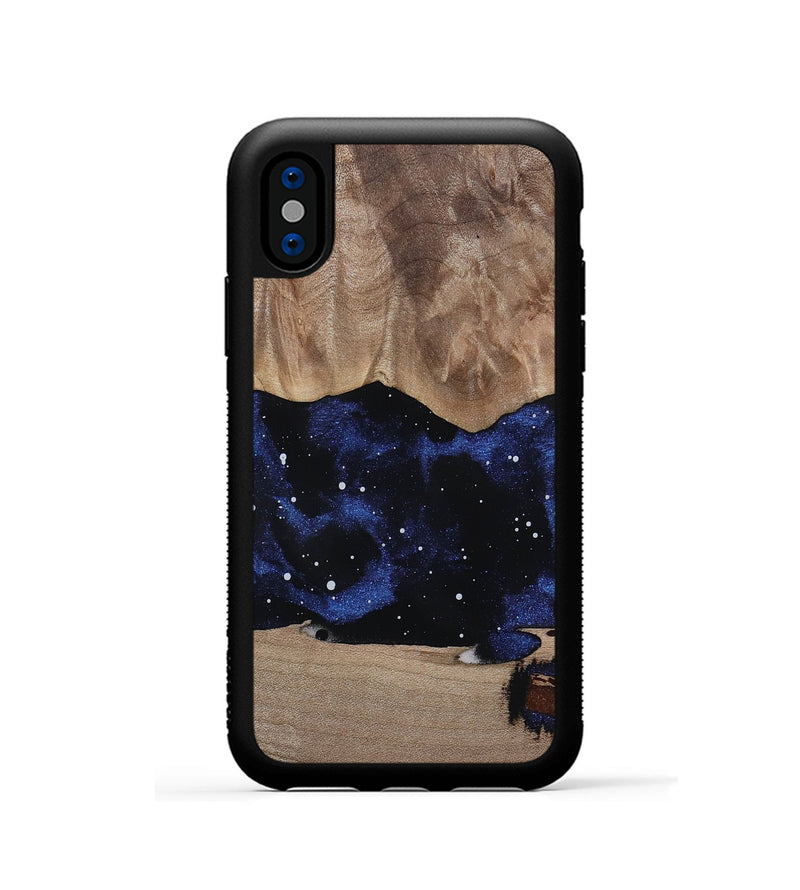 iPhone Xs Wood Phone Case - Gavyn (Cosmos, 812636)