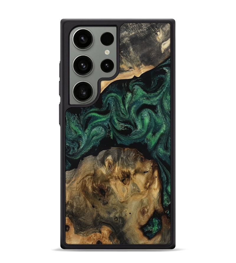 Galaxy S24 Ultra Wood Phone Case - Alida (Green, 812661)