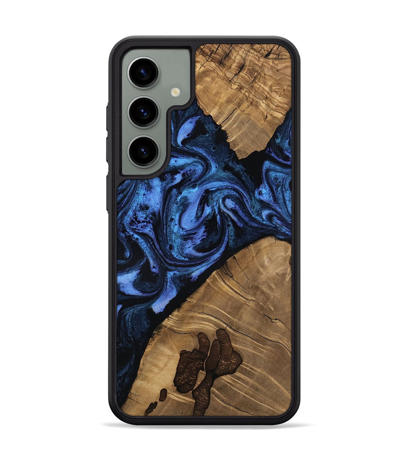Galaxy S24 Plus Wood Phone Case - Massimo (Blue, 812684)