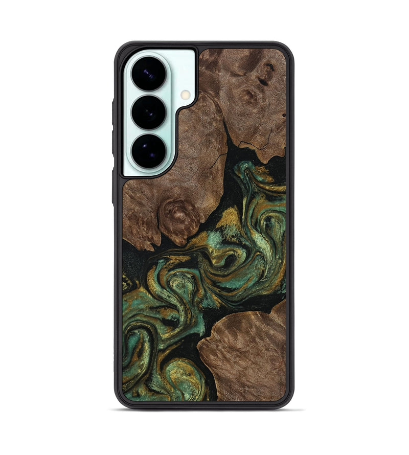 Galaxy S26 Plus Wood Phone Case - Elyssa (Green, 812688)