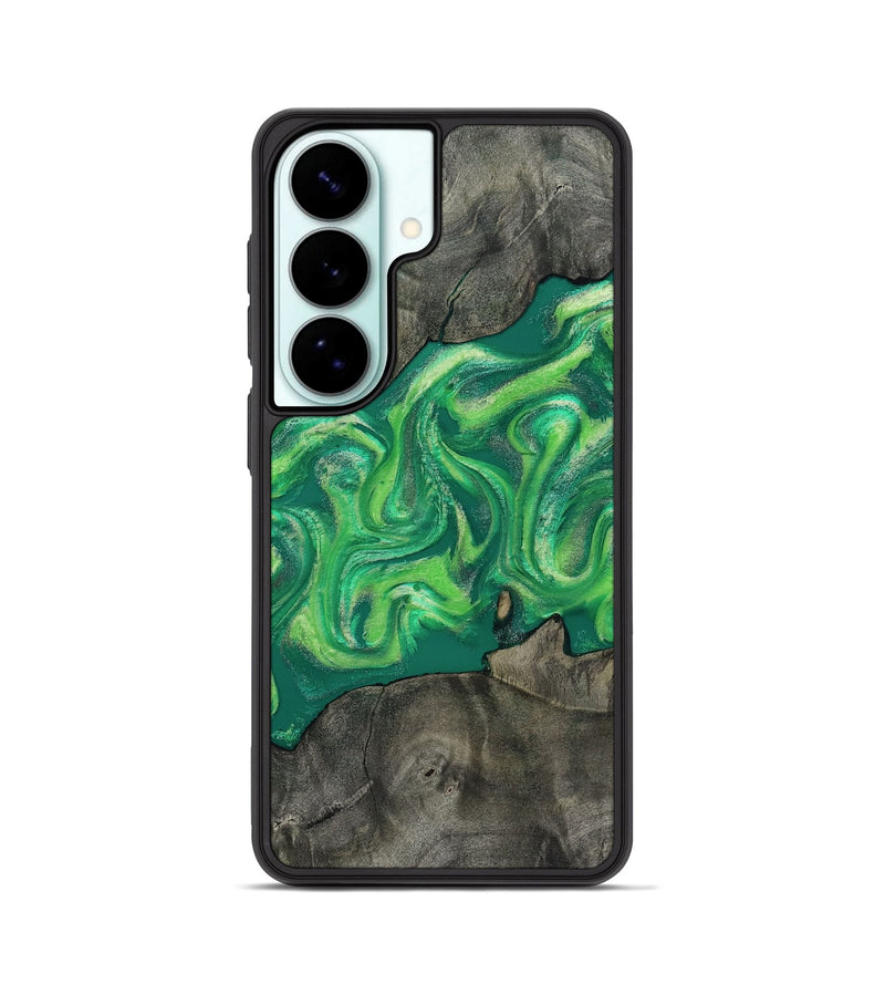 Galaxy S26 Wood Phone Case - Barbra (Green, 812692)