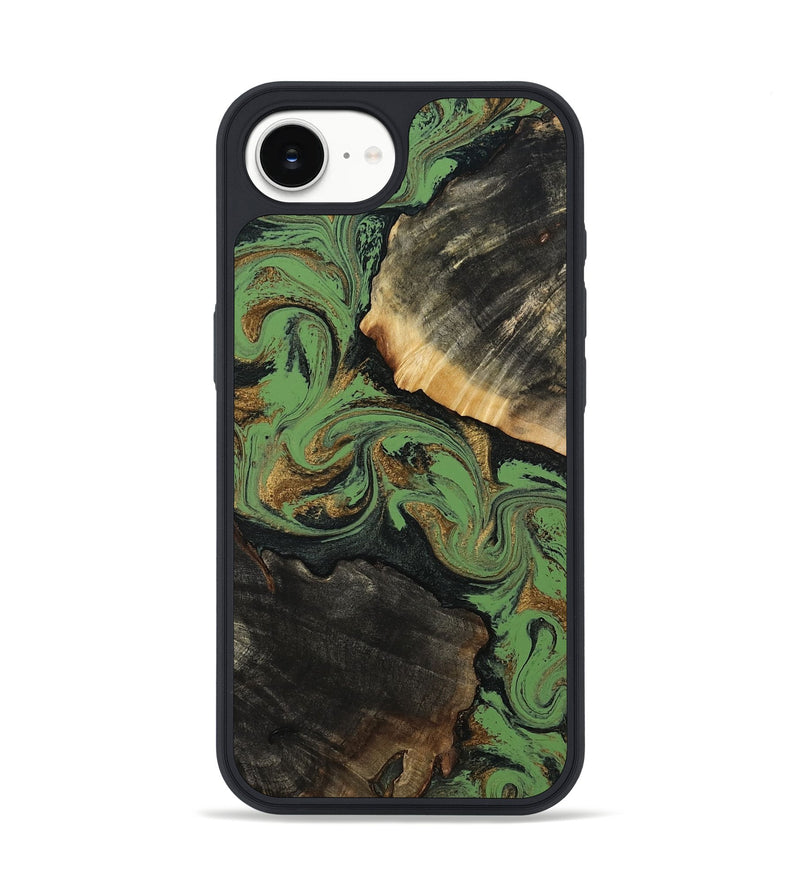 iPhone 17e Wood Phone Case - Heath (Green, 812696)