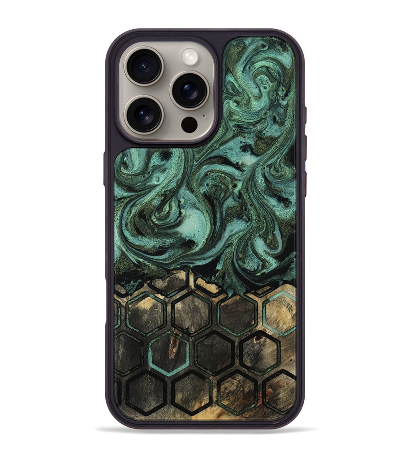 iPhone 16 Pro Max Wood Phone Case - Brice (Pattern, 812707)
