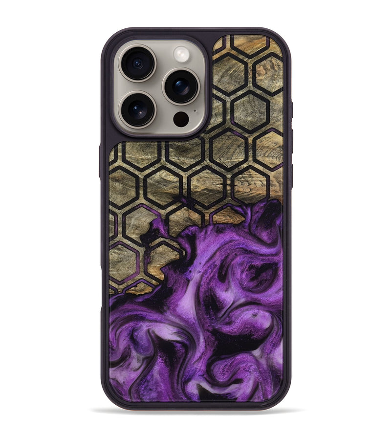 iPhone 16 Pro Max Wood Phone Case - Bulah (Pattern, 812710)