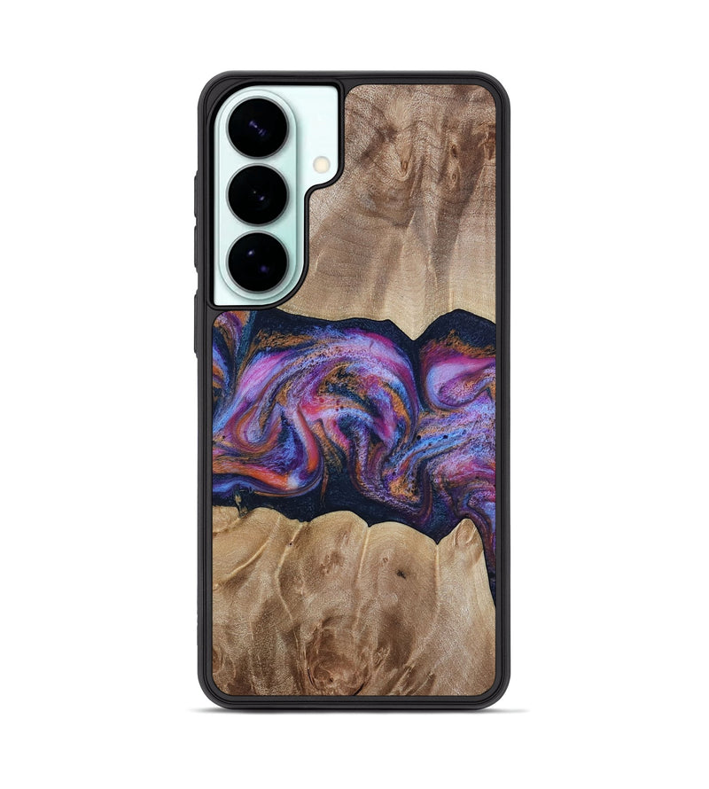 Galaxy S26 Plus Wood Phone Case - Tina (Blue, 812716)