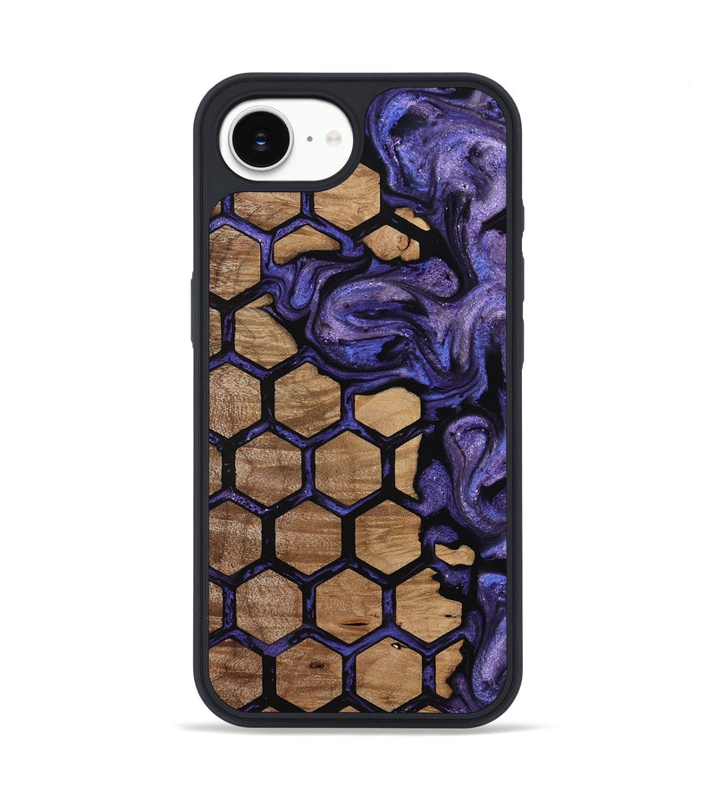 iPhone 16e Wood Phone Case - Amalia (Pattern, 812722)