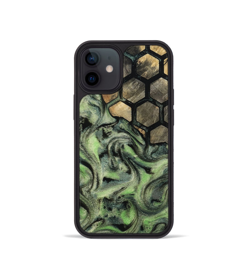 iPhone 12 mini Wood Phone Case - Evelyne (Pattern, 812726)