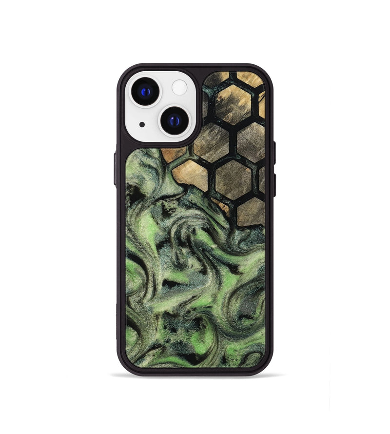 iPhone 13 mini Wood Phone Case - Evelyne (Pattern, 812726)