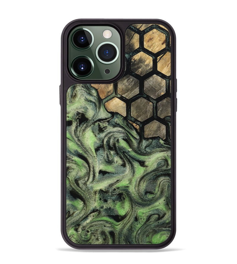 iPhone 13 Pro Max Wood Phone Case - Evelyne (Pattern, 812726)