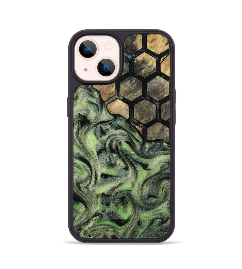 iPhone 14 Wood Phone Case - Evelyne (Pattern, 812726)