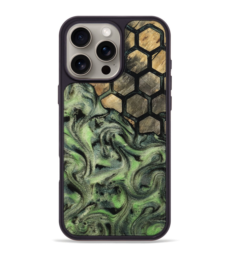 iPhone 16 Pro Max Wood Phone Case - Evelyne (Pattern, 812726)