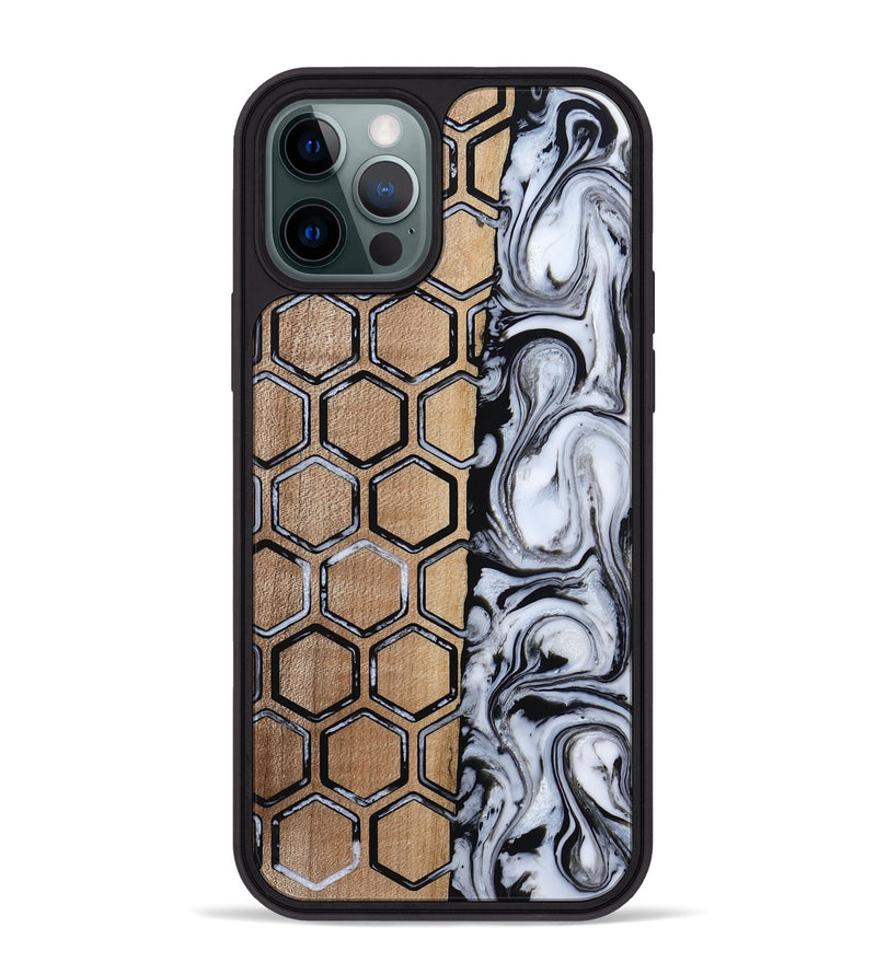iPhone 12 Pro Max Wood Phone Case - Caden (Pattern, 812735)