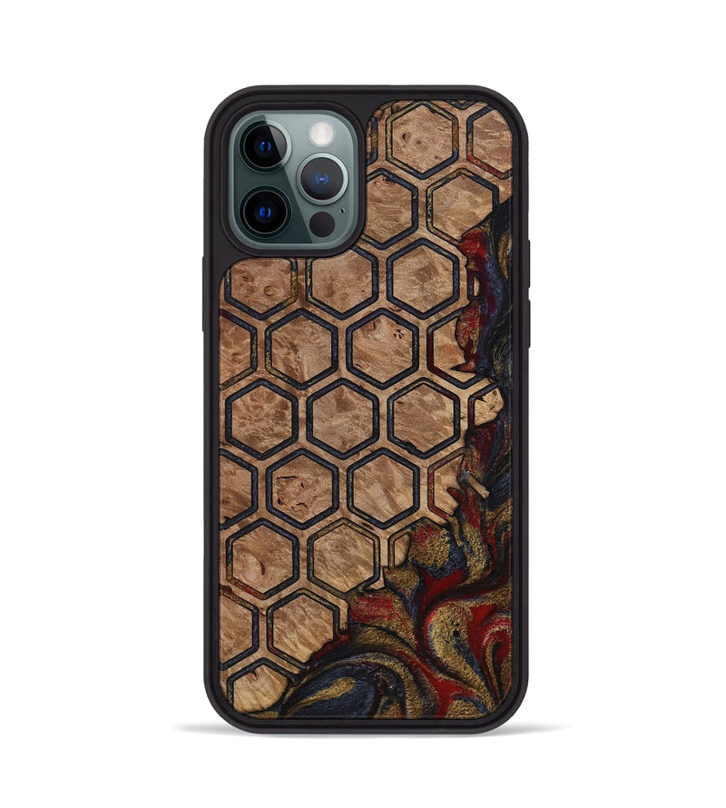 iPhone 12 Pro Wood Phone Case - Aaron (Pattern, 812736)