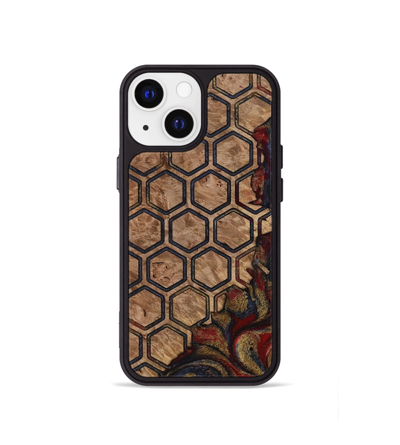 iPhone 13 mini Wood Phone Case - Aaron (Pattern, 812736)