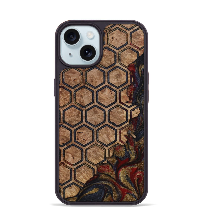 iPhone 15 Wood Phone Case - Aaron (Pattern, 812736)