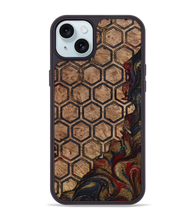iPhone 15 Plus Wood Phone Case - Aaron (Pattern, 812736)