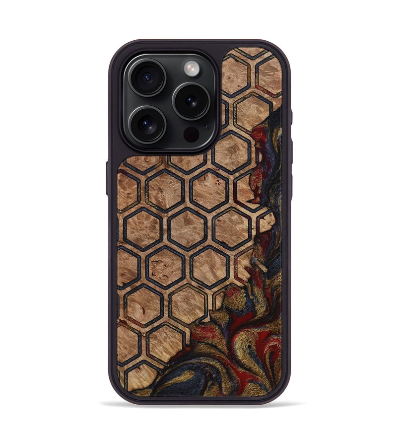 iPhone 15 Pro Wood Phone Case - Aaron (Pattern, 812736)