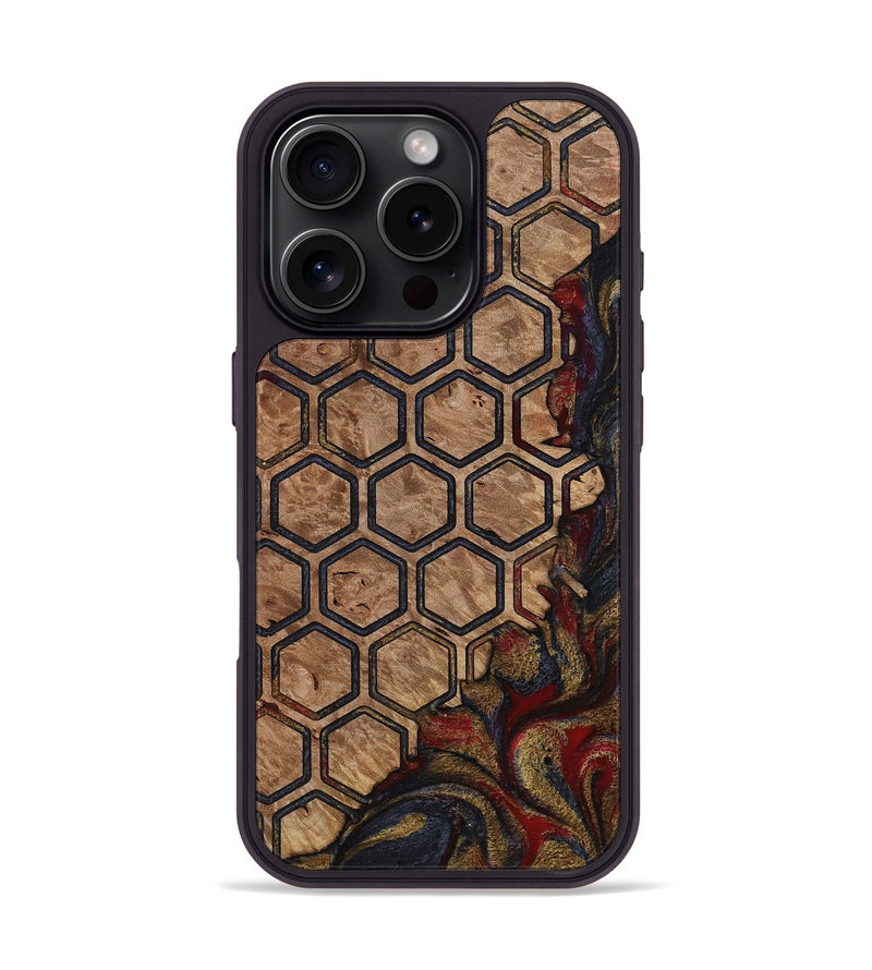 iPhone 16 Pro Wood Phone Case - Aaron (Pattern, 812736)