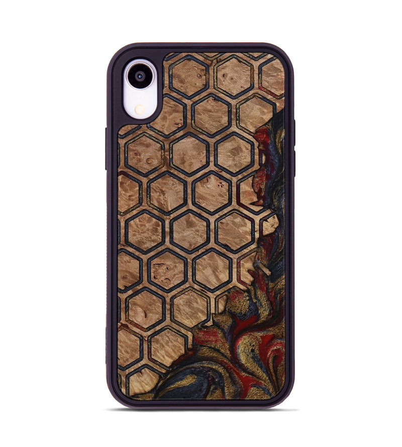 iPhone Xr Wood Phone Case - Aaron (Pattern, 812736)