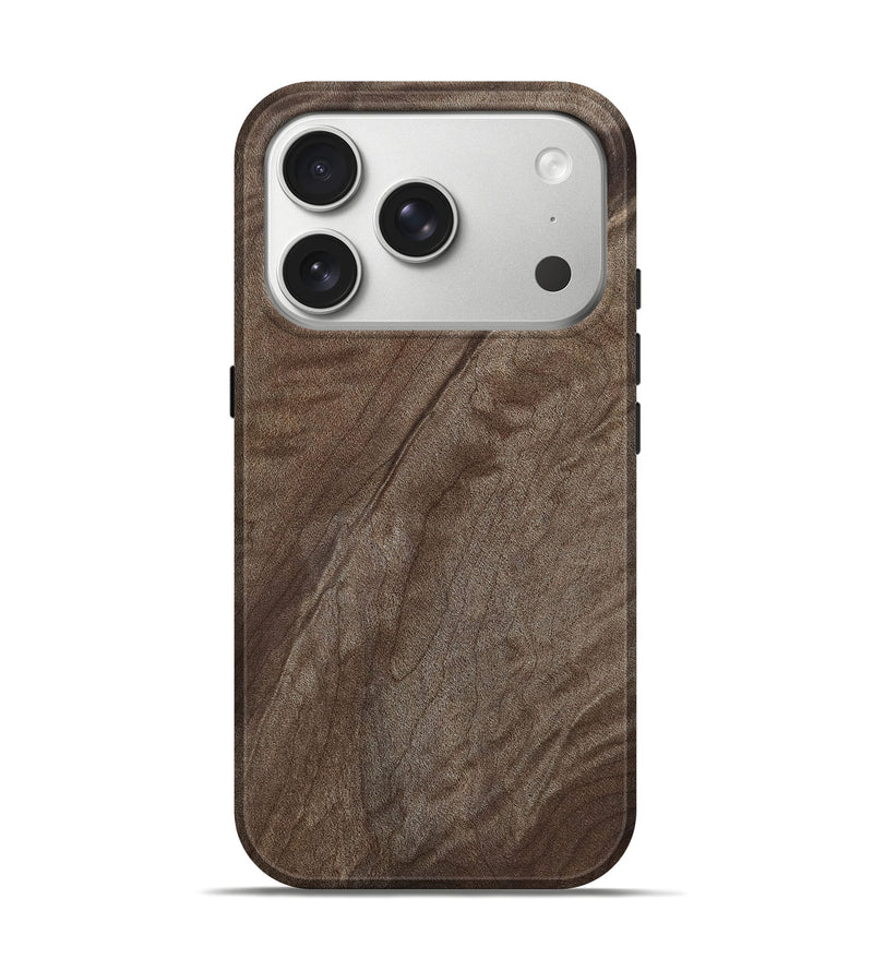 iPhone 17 Pro Wood Live Edge Phone Case - Royalty (Wood Burl, 812778)