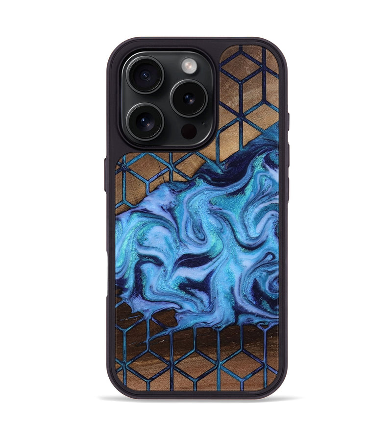 iPhone 16 Pro Wood Phone Case - Leona (Pattern, 812837)