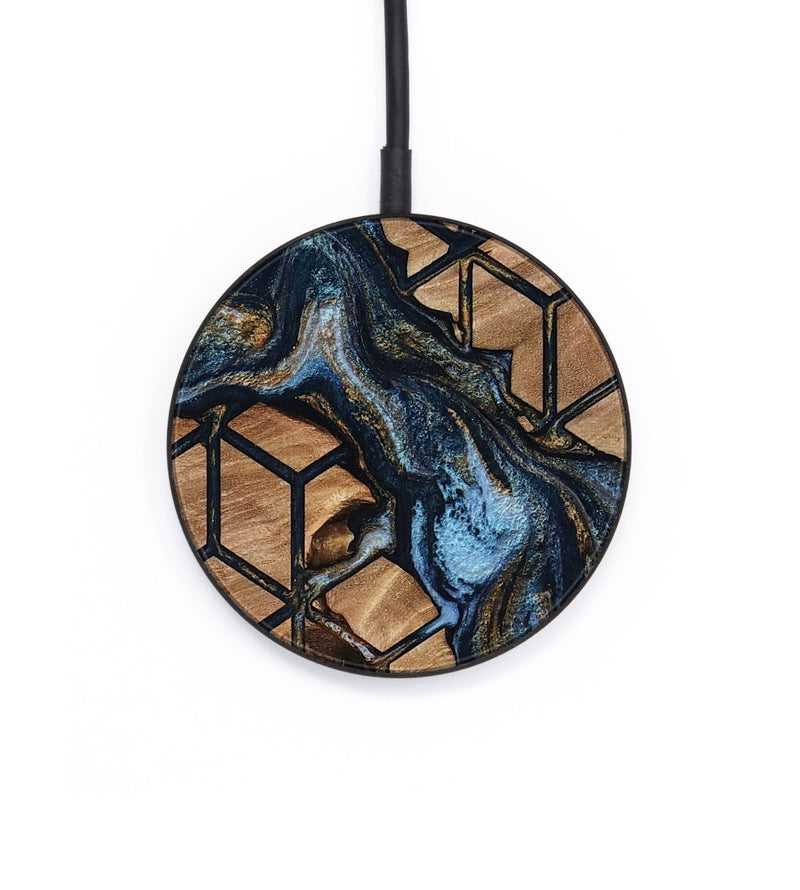 Circle Wood Wireless Charger - Chana (Pattern, 812838)