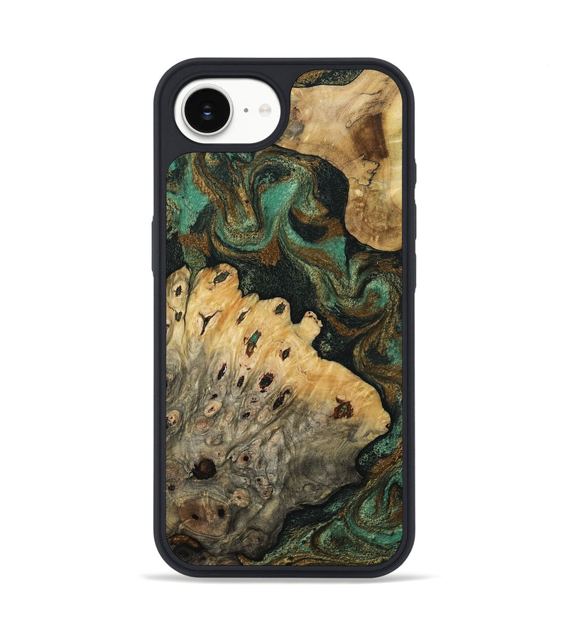 iPhone 17e Wood Phone Case - Truett (Green, 812881)