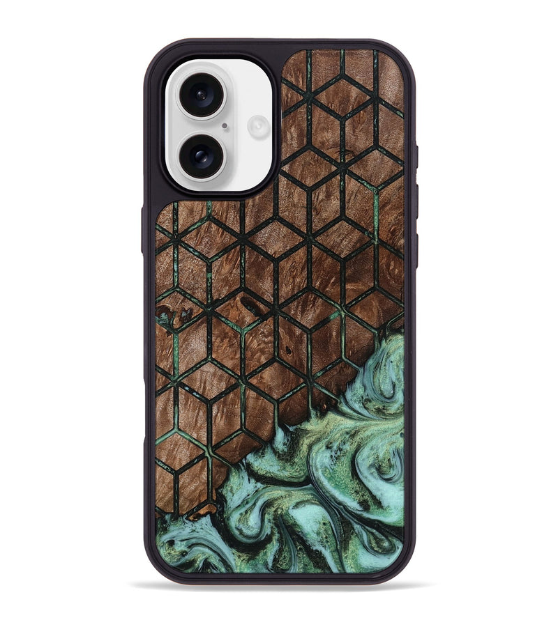 iPhone 16 Plus Wood Phone Case - Micah (Pattern, 812904)