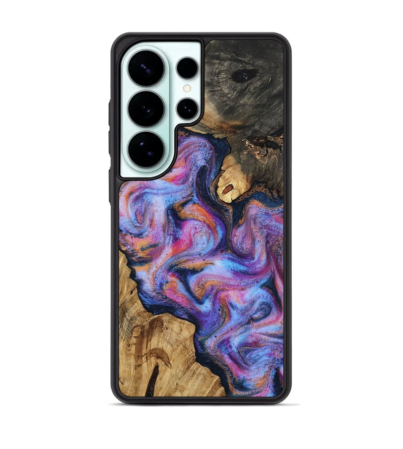 Galaxy S26 Ultra Wood Phone Case - Vergie (Blue, 812909)