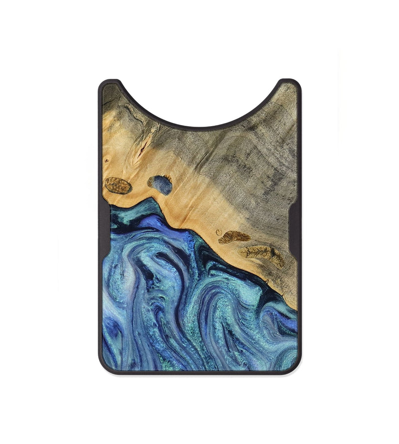 Alloy Wood Wallet - Cecil (Blue, 812912)