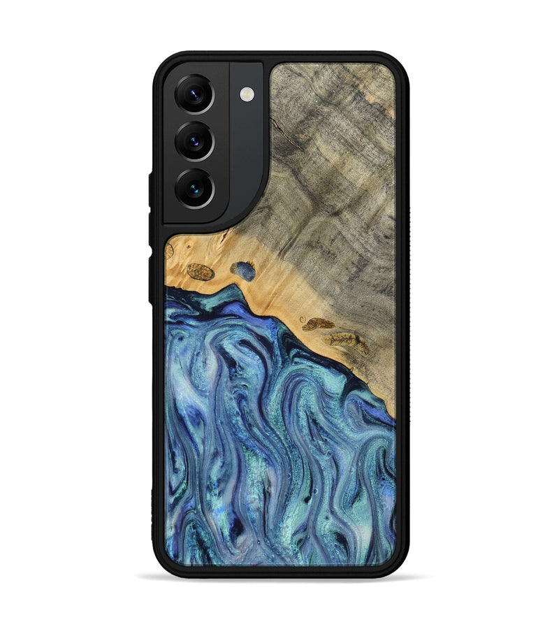 Galaxy S22 Plus Wood Phone Case - Cecil (Blue, 812912)