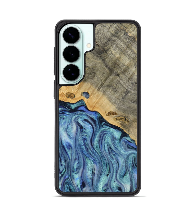 Galaxy S26 Plus Wood Phone Case - Cecil (Blue, 812912)