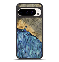 Pixel 10 Pro XL Wood Phone Case - Cecil (Blue, 812912)