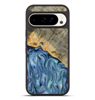 Pixel 9 Pro XL Wood Phone Case - Cecil (Blue, 812912)
