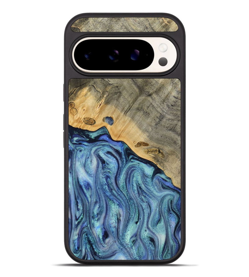 Pixel 9 Pro XL Wood Phone Case - Cecil (Blue, 812912)